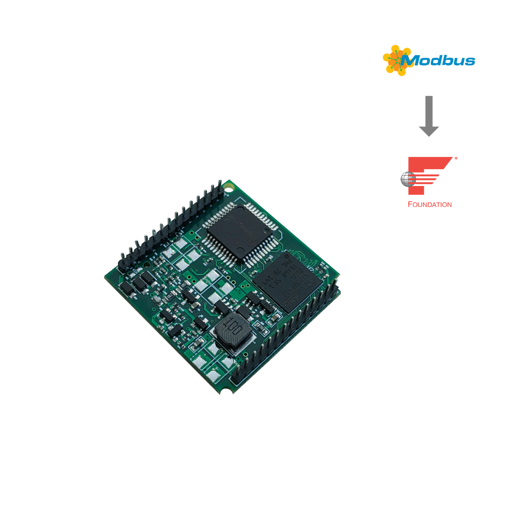 MC0313 Modbus 转 FF 嵌入式核心模块